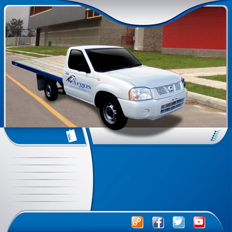  Mudanzas en camioneta pick up plataforma